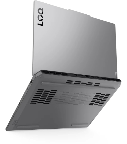 Ноутбук Lenovo LOQ 15AHP10/15.6' Full HD 1920x1080/AMD Ryzen 5 220/16 Gb/512 Gb SSD/nVidia GeForce RTX 5050 8Gb/No OS/серый/2.4 кг