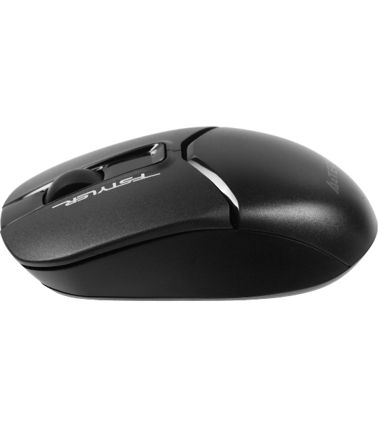 Мышь беспроводная A4Tech Fstyler FB12 черный, 1200 dpi, радиоканал, Bluetooth, USB, кнопки - 3