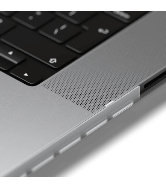 Чехол для ноутбука 16' Satechi Eco Hardshell прозрачный пластик (ST-MBP16CL)