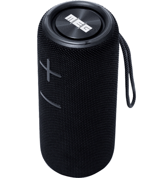 Портативная колонка MEG SSA45BL, 45Вт, Bluetooth, влагозащита IPX7, сабвуфер, эквалайзер, черная