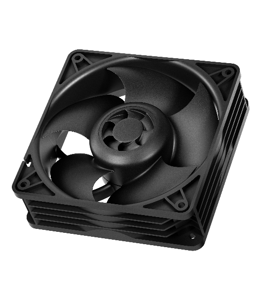 Вентилятор для корпуса Arctic S12038-8K черный, 120 мм, 8000 об/мин, 4 pin