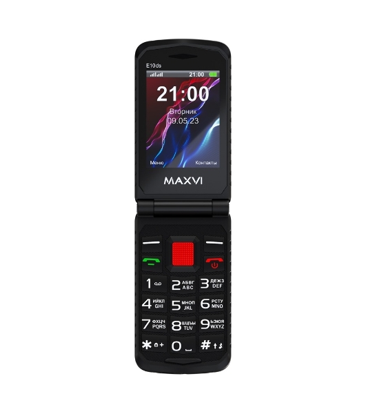 Мобильный телефон Maxvi E10ds красный