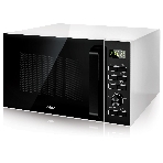 Микроволновая печь BBK 25MWC-992T/WB белый/черный, 25 л, 900 Вт, переключатели - кнопки, поворотный механизм, фото 1