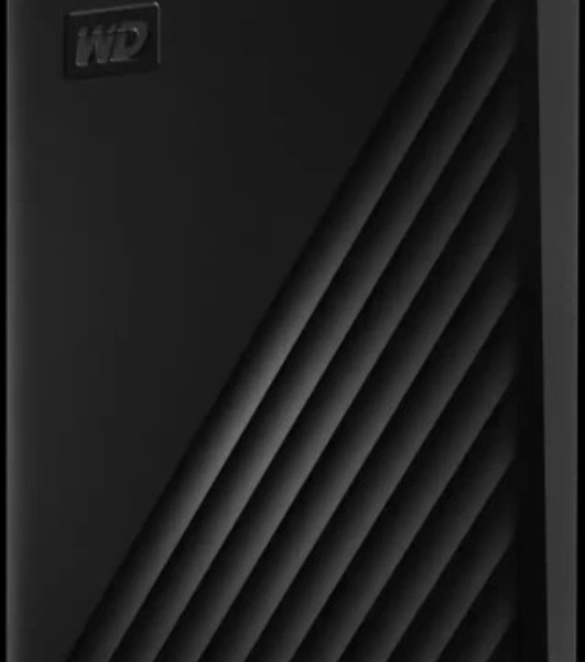 Внешний HDD 2.5' Western Digital My Passport, 6TB, USB 3.2 Gen 1 Type-A, 5400 rpm, черный