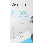 Гарнитура A4Tech Fstyler FH100U белый/черный, проводная, фото4