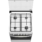 Плита газовая Darina 1B1 GM 441 008 W белый/черный, конфорок 4 шт, духовка 50 л, 50 см x 85 см x 51 см, фото5