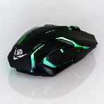 Мышь беспроводная Nakatomi MROG-20UR черный, 2400 dpi, радиоканал, USB, кнопки - 6, фото4