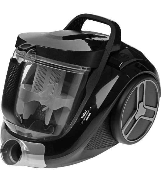 Пылесос Tefal Compact Power XXL TW4825EA черный, 550 Вт, уборка сухая, пылесборник контейнер 2.5 л