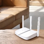 Роутер Mercusys MW306R 300 Mbps Multi-Mode Wireless N Router, 3 × Fixed External Antennas, 3× 10/100 LAN Port, 1× 10/100 WAN Port, 4 in 1- Access Point/Router/Range extender/WISP Mode, WPS/Reset Button, Parental Controls, Guest Network, фото2