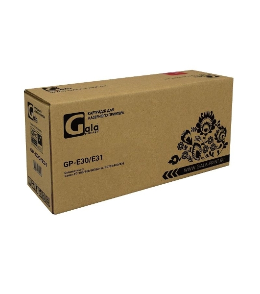 Картридж GalaPrint GP-E30/E31 черный (4000 стр) разборный для Canon FC 200/300/500Series/PC700/800/900