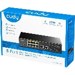 Коммутатор Cudy GS1010PS2, 8×1 Гбит/с, 2×1 Гбит/с Combo (RJ-45/SFP), 2×1 Гбит/с SFP, фото2