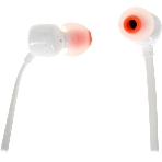Проводные наушники JBL Tune 110 белый, внутриканальные, Jack 3.5 мм, фото 1