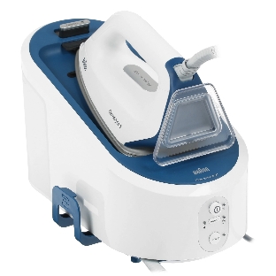 Парогенератор Braun IS5145WH белый/синий, 2400 Вт, 120 г/мин, 400 г/мин, 2000 мл
