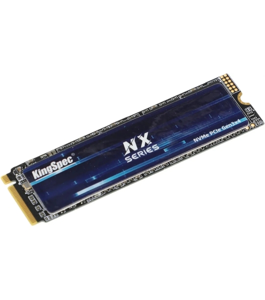 Накопитель SSD KingSpec NX-2Tb, 2000Gb, PCIe 3.0 x4, M.2 2280, NVMe, R/W 3400/3100