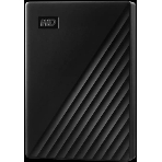Внешний HDD 2.5' Western Digital My Passport, 6TB, USB 3.2 Gen 1 Type-A, 5400 rpm, черный, фото 1