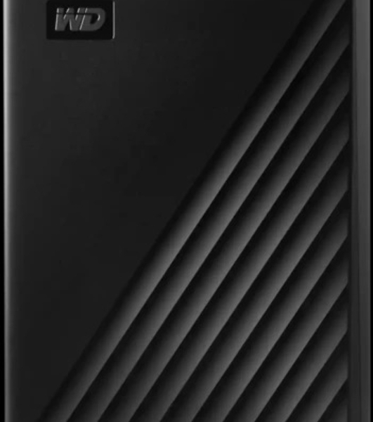 Внешний HDD 2.5' Western Digital My Passport, 6TB, USB 3.2 Gen 1 Type-A, 5400 rpm, черный