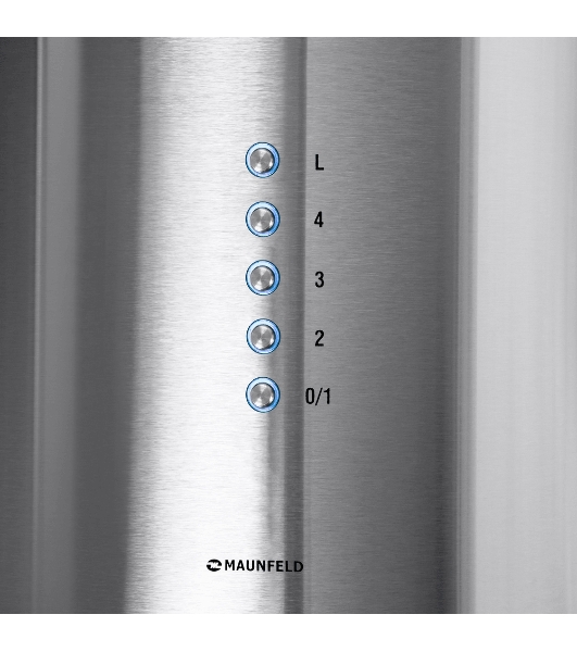 Вытяжка пристенная Maunfeld Lee Wall 39 Long нержавеющая сталь, 38.7 см, 1000 куб. м/ч, 52 дБ