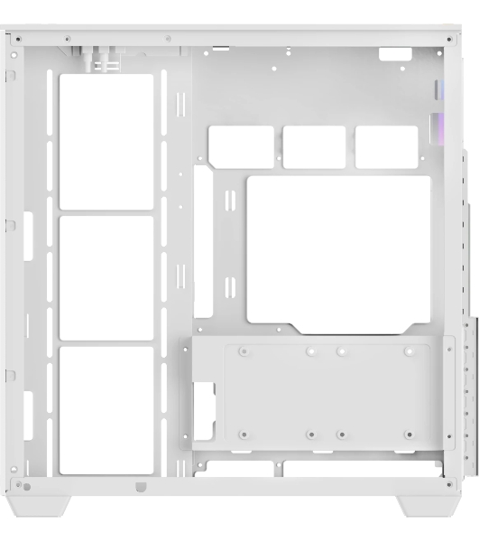 Корпус Ocypus Delta C74 ARGB White, Midi-Tower, белый, 2 x 120 мм