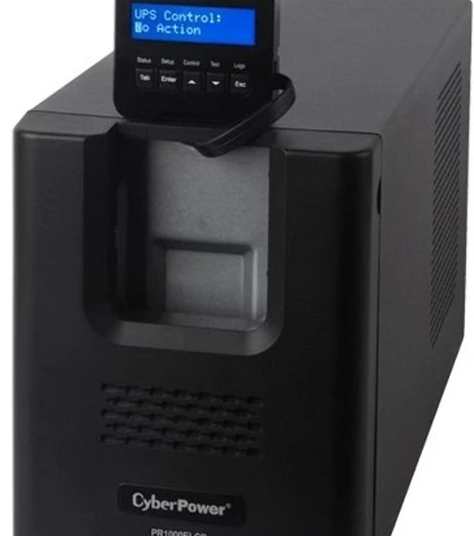 Источник бесперебойного питания CyberPower PR 1000LCD /1000ВА / 900Вт / 8 х IEC 320 C13