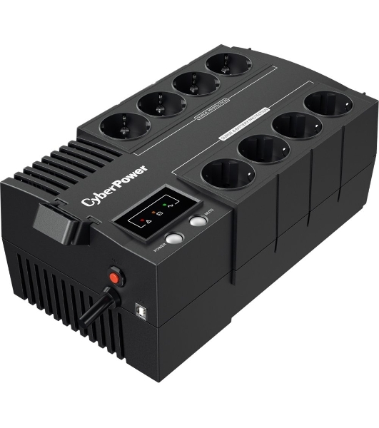 Источник бесперебойного питания CyberPower BS850E/850 ВА/480 Вт/8 х CEE 7 (евророзетка)