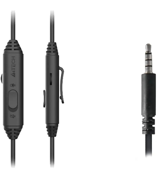 Гарнитура A4Tech Fstyler FH100i чёрный, проводная