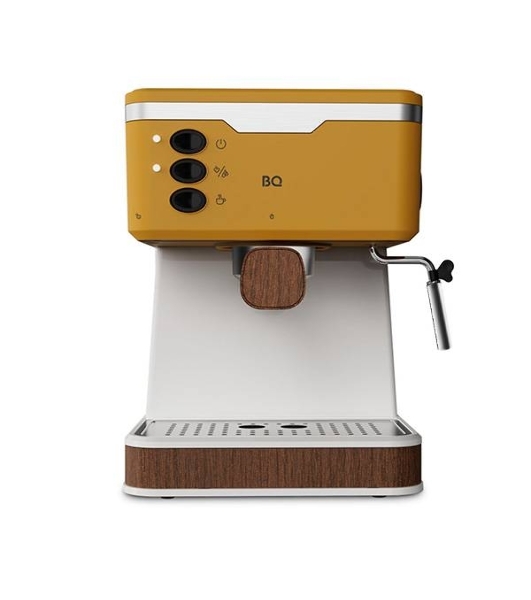 Кофеварка эспрессо BQ CM2006 желтый, исп. кофе - молотый, 1.7 л, 850 Вт, 20 бар