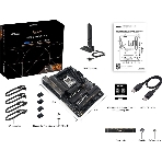 Материнская плата ASUS PROART X870E-CREATOR WIFI, AM5, AMD X870E, 4xDDR5, 4xSATA, 4xM.2, 2xPCIe 5.0 x16, 1xPCIe 4.0 x4, 2xUSB-C 40Gbps, 1xUSB-C 20Gbps, 7xUSB-A 10Gbps, 1xUSB-A 2.0, 1xDP (v1.4), 1xHDMI (v2.1), 1x10Gb LAN, 1x2.5Gb LAN, Wi-Fi 7, Bluetooth 5.4, 3x3.5 мм, 7.1, ATX, фото5