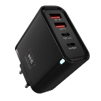 Сетевое зарядное устройство MORE CHOICE NC95 2USB+2Type-C 3.0A PD 65W, черный, фото 1