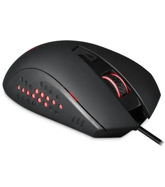 Мышь проводная Redragon Gainer черный, 3200 dpi, USB, кнопки - 6