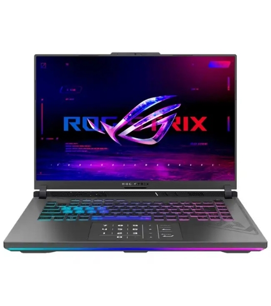 Ноутбук ASUS ROG Strix G16 G614PR-RV027 Grey AMD Ryzen 9 8940HX 2400MHz/16'/1920x1200/16Gb/1024Gb SSD/NVIDIA GeForce RTX 5070 Ti 12Gb/Wi-Fi/Bluetooth/Без ОС