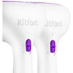 Отпариватель Kitfort КТ-998-1 фиолетовый/белый, 1000 Вт, 18 г/мин, 100 мл, фото2