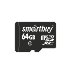 Флеш карта micro SDXC Smartbuy 64Gb Class 10 (без адаптера), фото 1