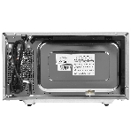 Микроволновая печь CASO MG 25 Ceramic Menu серебристый/черный, 25 л, 900 Вт, переключатели - кнопки, поворотный механизм, фото2