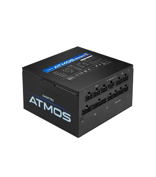 Блок питания Chieftec Atmos CPX-850FC, 850Вт, 80 PLUS Gold, 135мм, модульный, черный