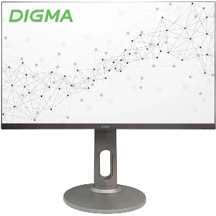 Монитор 27' Digma Progress 27P705Q IPS 2560x1440, 75 Гц, 5 мс, 16:9, 300 кд/м2, 2xHDMI, 1xDP, 1x3.5 мм, черный/серебристый