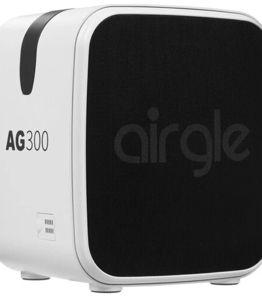 Очиститель воздуха Airgle AG300 белый, 40 Вт, 15 м², HEPA-фильтр, угольный фильтр, фотокаталитический фильтр