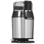 Кофемолка Centek CT-1362 (сталь) 200Вт, 60гр, стальн стакан, стальн чаша, прозрачная крышка, фото 1