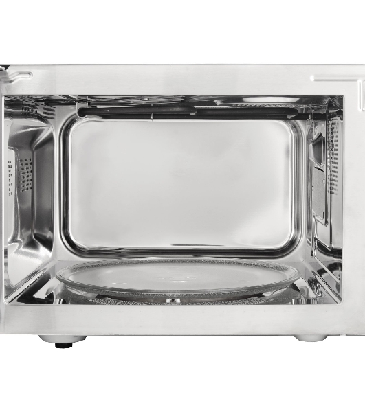 Микроволновая печь BBK 25MWC-992T/WB белый/черный, 25 л, 900 Вт, переключатели - кнопки, поворотный механизм