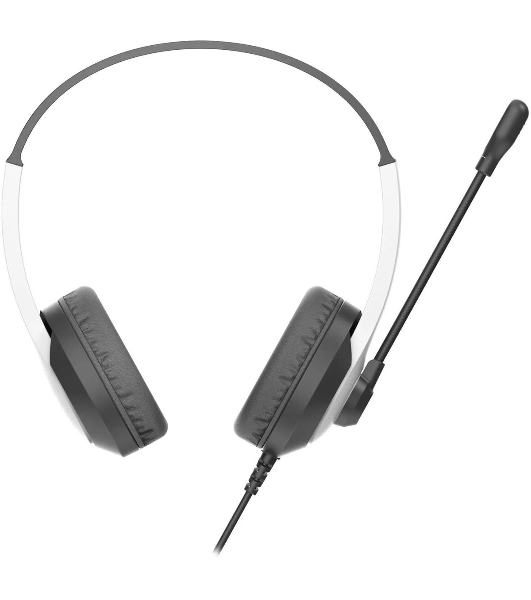 Гарнитура A4Tech Fstyler FH100U белый/черный, проводная