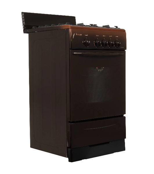 Плита газовая Gefest CG 50М02 К83 коричневый, конфорок 4 шт, духовка 42 л, 50 см x 85 см x 53 см