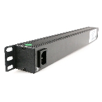Блок 1 вход С14/8 евророзеток с защитой для 19'. C14. MAX-19. 16A. 1U., фото2