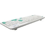 Комплект клавиатура+мышь Defender Cerrato C-978 беспроводной, USB, 1600 DPI, белый/голубой, фото3