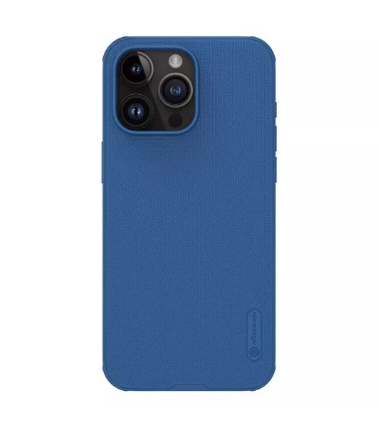 Чехол Super Frosted Shield Pro Magnetic Case, синий, (AP IP15 Pro Max)