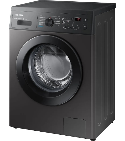 Стиральная машина Samsung WW65AG4S20CXLP темно-серый, загрузка фронтальная 6.5 кг, 1200 об/мин., класс: A