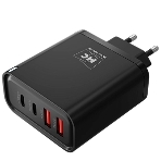 Сетевое зарядное устройство MORE CHOICE NC95 2USB+2Type-C 3.0A PD 65W, черный, фото4