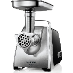 Мясорубка электрическая Bosch MFW68660 черный, 2200 Вт, 4.3 кг/мин, реверс, защита от перегрузки, металлический лоток, насадки - 10, фото2