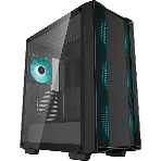 Компьютерный корпус MidiTower Deepcool CC560 A-RGB черный (ATX, без БП, ARGB, USB3.2 Type-A+USB 2.0 Type-A) (R-CC560-BKTAA4-G-2), фото 1