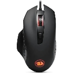 Мышь проводная Redragon Gainer черный, 3200 dpi, USB, кнопки - 6, фото 1