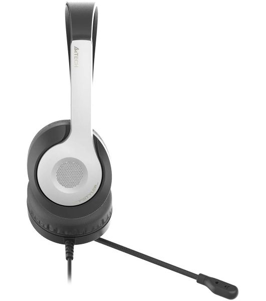 Гарнитура A4Tech Fstyler FH100U белый/черный, проводная