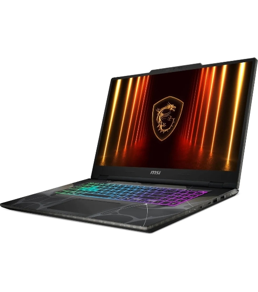 Ноутбук MSI Cyborg 17 B2RWFKG-283XRU Intel Core 7 240H/16Gb/SSD1Tb/RTX5060 8Gb (55W)/17.3'/IPS/FHD/1920x1080/144Hz/NoOS/Translucent Black/2.5kg (9S7-17U332-283)